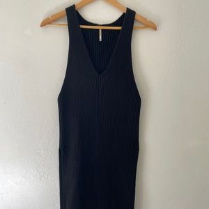 Free People Ribbed Tunic Sweater